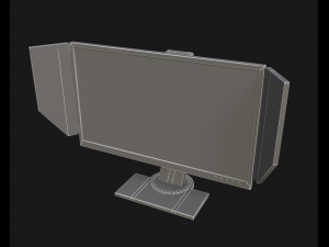 monitors 3Dモデル