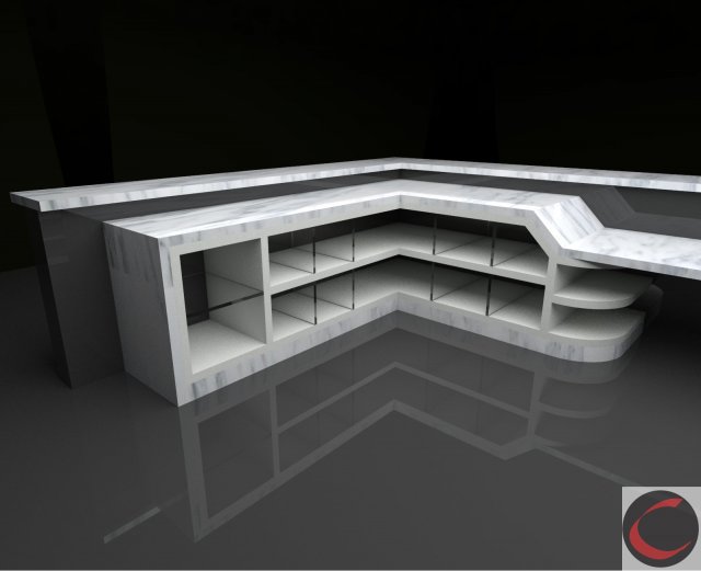 balcony Modelo 3D .c4d .max .obj .3ds .fbx .stl .blend 