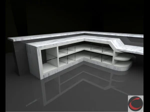 sacada Modelo 3D