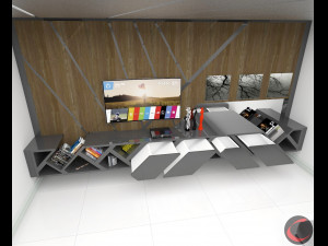 home room 3D 模型