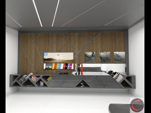 home room 3D 模型