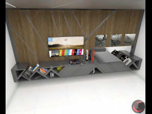 home room 3D 模型