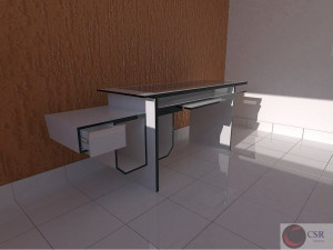 office desk 3D 模型
