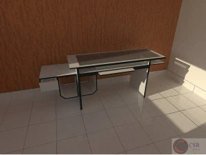 office desk 3D Model