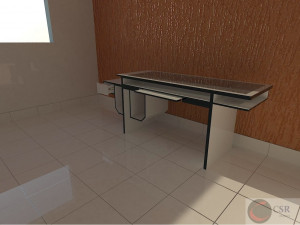 office desk 3D 模型
