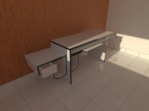 office desk 3D Model