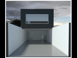 arquitectura verde Modelo 3D