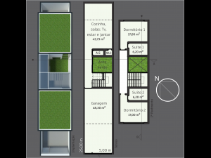 green architecture 3D Model