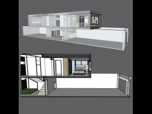 green architecture 3D Model