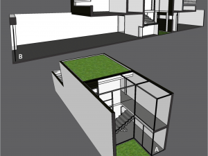 green architecture 3D Model