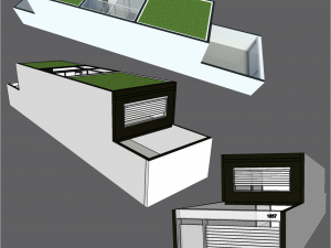 green architecture 3D Model