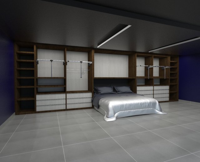 wardrobe 3D मॉडल .c4d .max .obj .3ds .fbx .stl .blend 