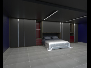 wardrobe 3D मॉडल