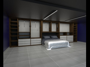 wardrobe 3D मॉडल