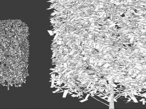 hedges shrubs pack Modello 3D