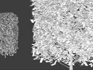hedges shrubs pack 3D Model