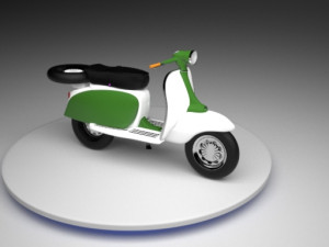 lambreta 3D 모델