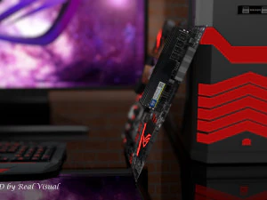 motherboard gaming 3D Model