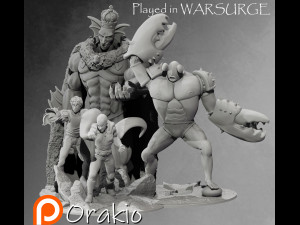 one punch man bundle 01 3D 프린트 모델