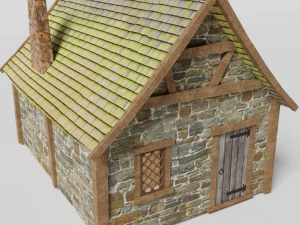 medieval house 3D Model