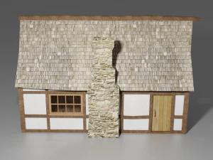 medieval house 3D Model