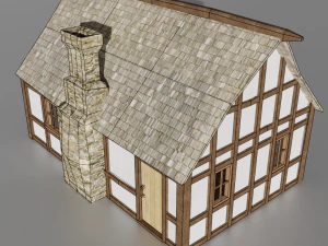 medieval house 3D Model