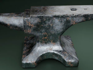 alter Amboss 3D Modell