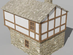 medieval house 3D Model