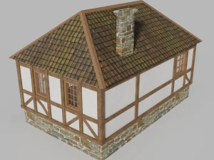 medieval house 3D Model