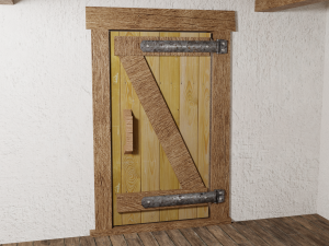 medieval house Model 3D