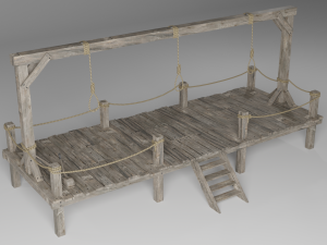 gallow 3D Modell