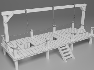 gallow 3D Modell