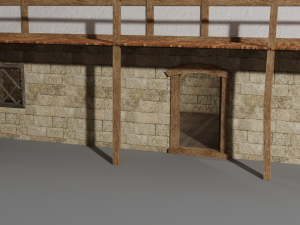 medieval house Modelo 3D