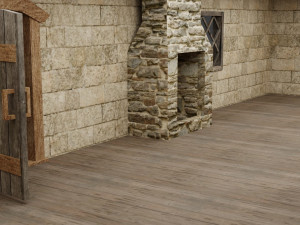 medieval house Modelo 3D