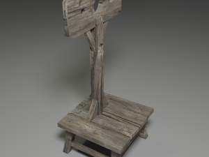 pillory 3Dモデル