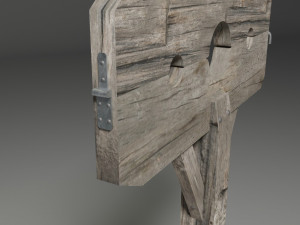 pillory 3Dモデル