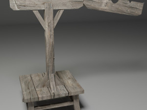 pillory 3Dモデル
