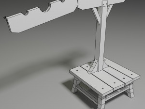 pillory 3Dモデル