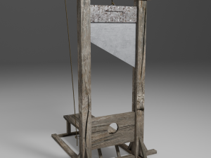 guillotine Modelo 3D