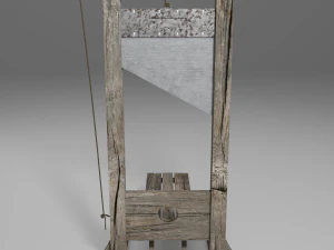 guillotine 3D Model