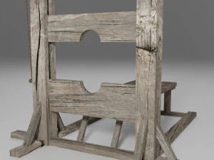 guillotine 3D Model