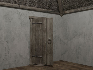 medieval village set 3Dモデル