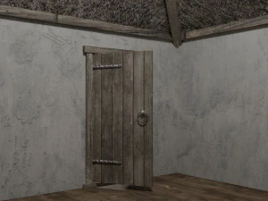 medieval village set 3D Model