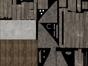 medieval village set 3Dモデル