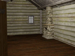 medieval village set 3D Model