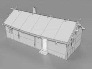 medieval village set 3D Model