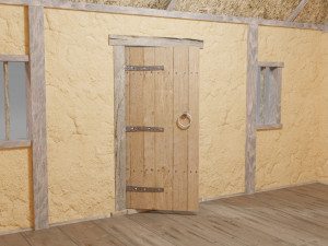medieval village set 3Dモデル