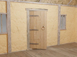 medieval village set 3D Model
