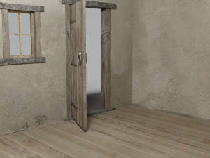 medieval village set 3Dモデル