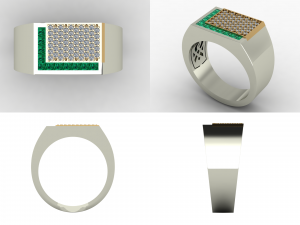 ring ak 1 Modelo 3D